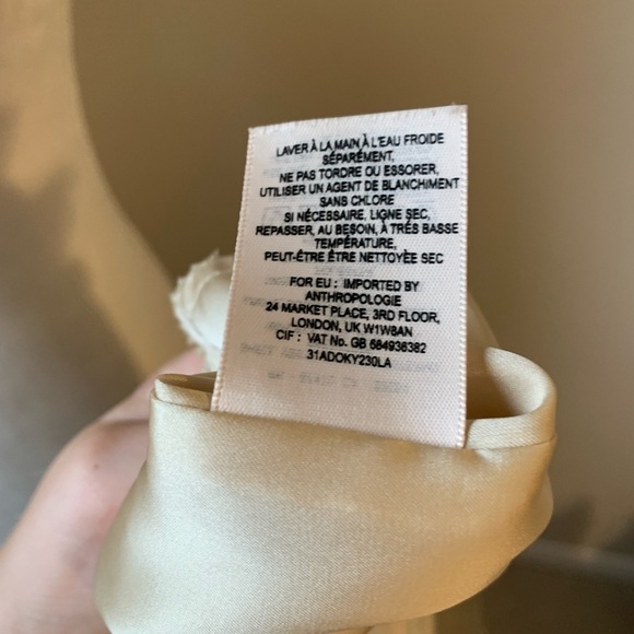 Anthropologie Meadow Rue Calcada Silk Tunic Size Small Multi Colored - Picture 8 of 10